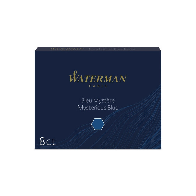 Naboje WATERMAN (8szt.) granatowe S0110910