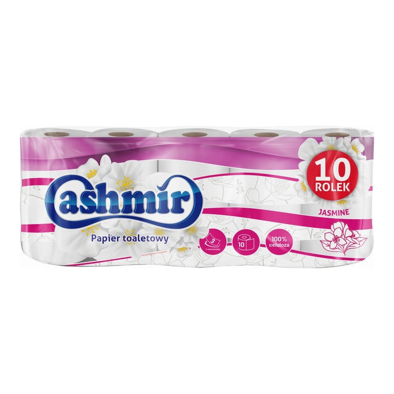 Papier toaletowy zapachowy 3W (10 rolek) JASMINE CASHMIR