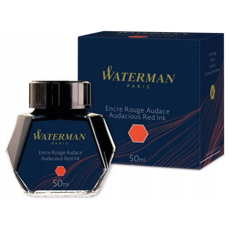 Atrament WATERMAN czerwony S0110730