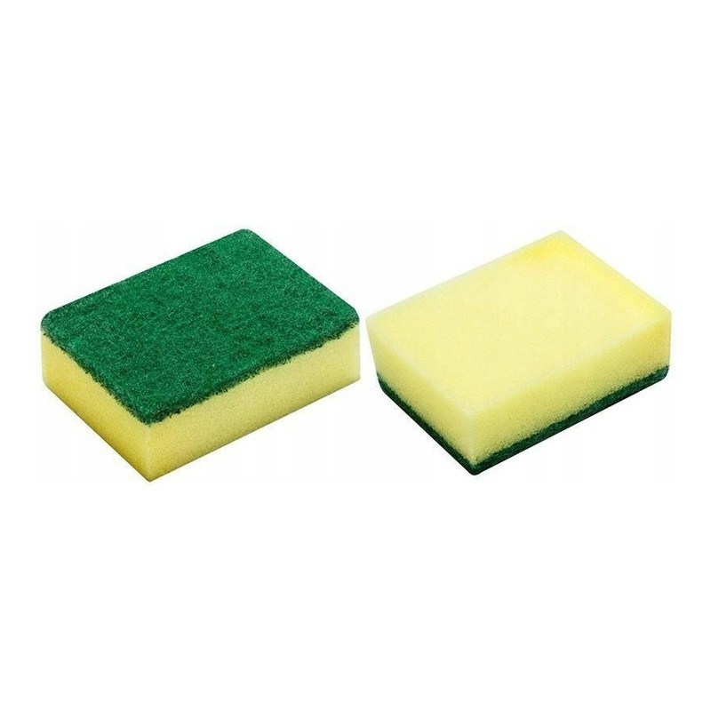 Gąbka do zmywania VILEDA Tip Top 9,5x7cm (3+2 szt) żółta