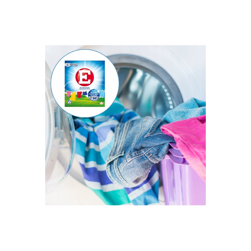 Proszek do prania "E" 220g do kolorowych i ciemnych tkanin