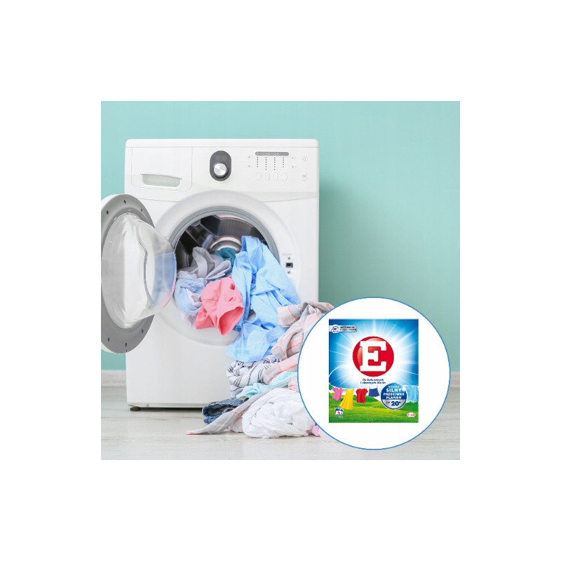 Proszek do prania "E" 220g do kolorowych i ciemnych tkanin