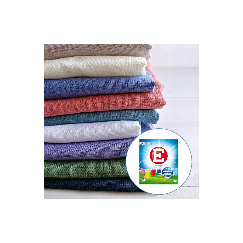 Proszek do prania "E" 220g do kolorowych i ciemnych tkanin