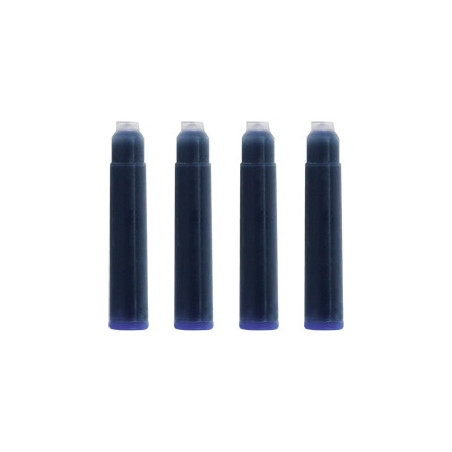 Naboje atramentowe krótkie niebieskie (100szt)