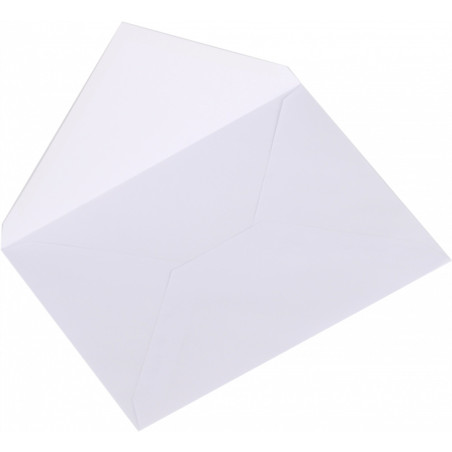 Koperta B6 NK biała (50szt.) klapa w szpic 75g NC 01110000/50
