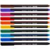 Cienkopisy 0,4mm 10 kolorów op. kartonowe MEMOBE MC100-99-10
