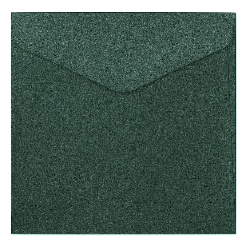 Koperta 160x160mm Pearl zielony 150g. (10szt.) 280344 Galeria Papieru