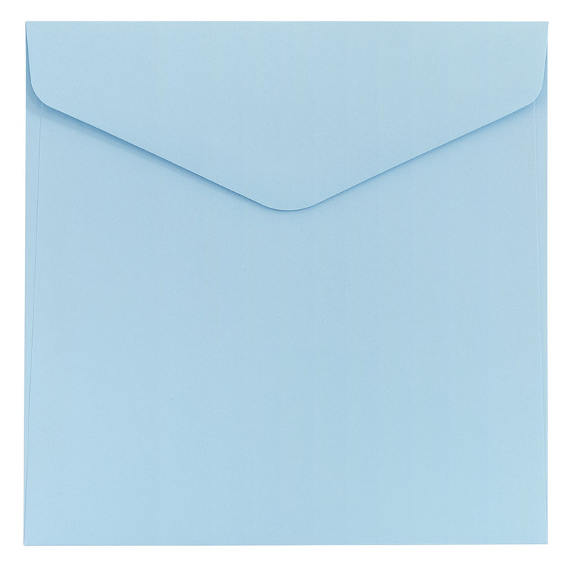 Koperta 160x160mm niebieski statynowany K 130g. (10sztuk) 280328 Galeria Papieru