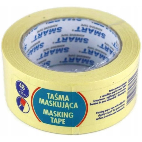 Taśma maskująca papierowa 48mm*50m SMART