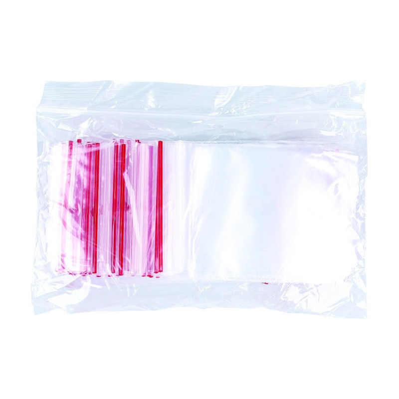 Torebki strunowe 60x80mm (100szt) LDPE, OFFICE PRODUCTS 15071815-90