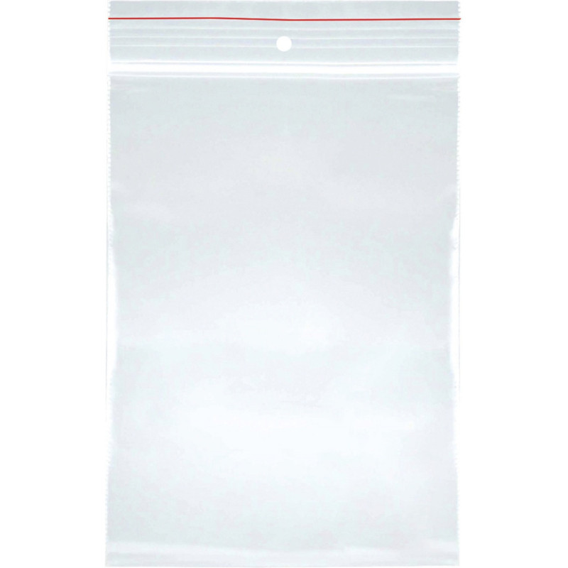 Torebki strunowe 80x120mm (100szt) LDPE, OFFICE PRODUCTS 15072215-90