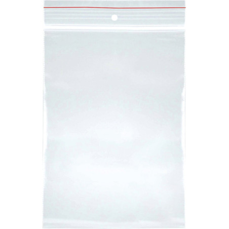 Torebki strunowe 80x120mm (100szt) LDPE, OFFICE PRODUCTS 15072215-90