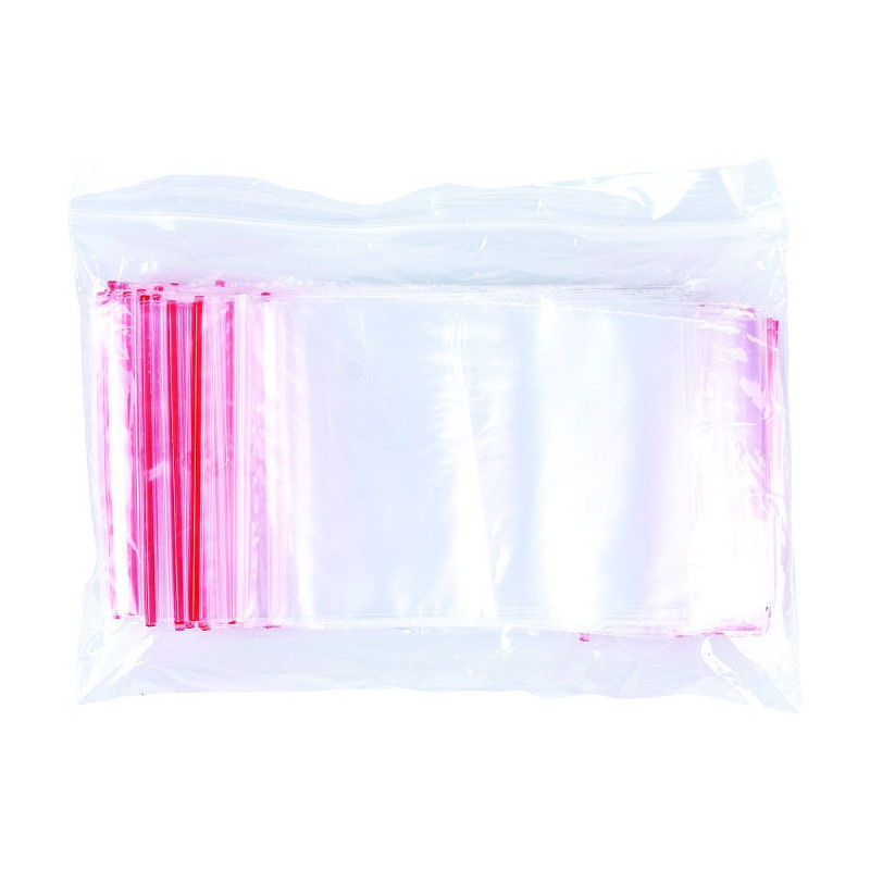 Torebki strunowe 70x100mm (100szt) LDPE, OFFICE PRODUCTS 15072015-90
