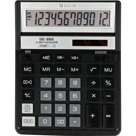 Kalkulator biurowy ELEVEN SDC888XBK