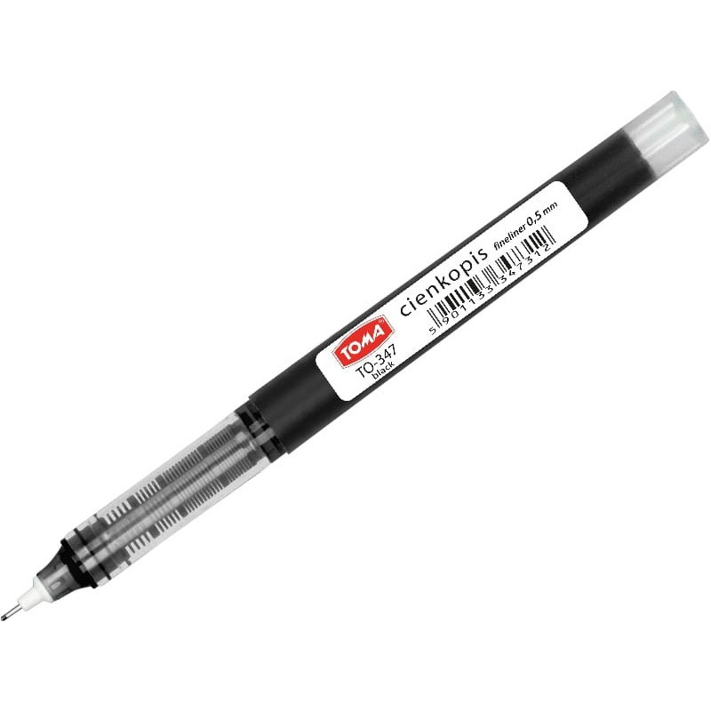 Cienkopisy kapilarne 0,5mm 4 kolory TO-347 TOMA