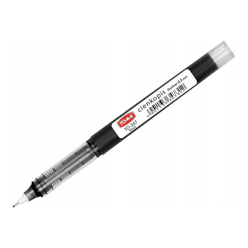 Cienkopis kapilarny 0,5mm czarny TO-347 TOMA