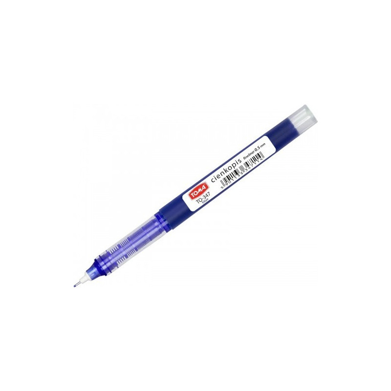 Cienkopis kapilarny 0,5mm niebieski TO-347 TOMA