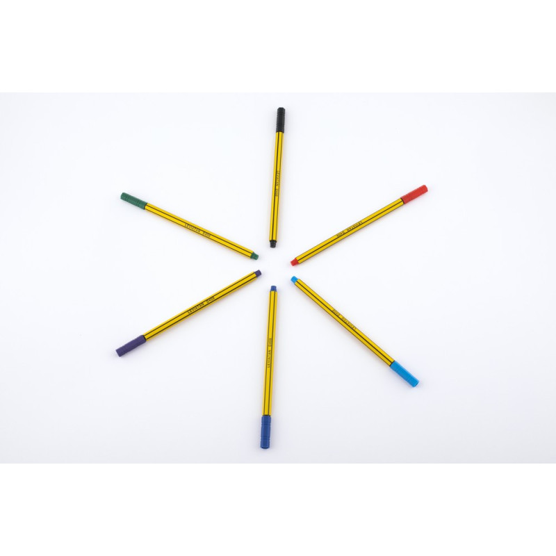 Cienkopis D400 6szt.mix 105228 LEVIATAN D.RECT