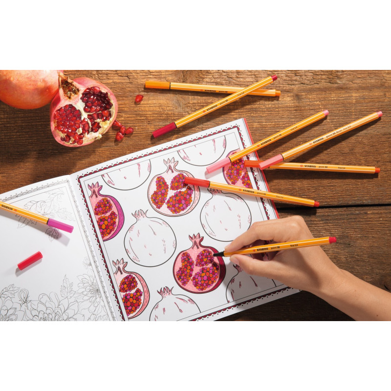 Cienkopis STABILO point 88/43 0.4mm liściowa zieleń