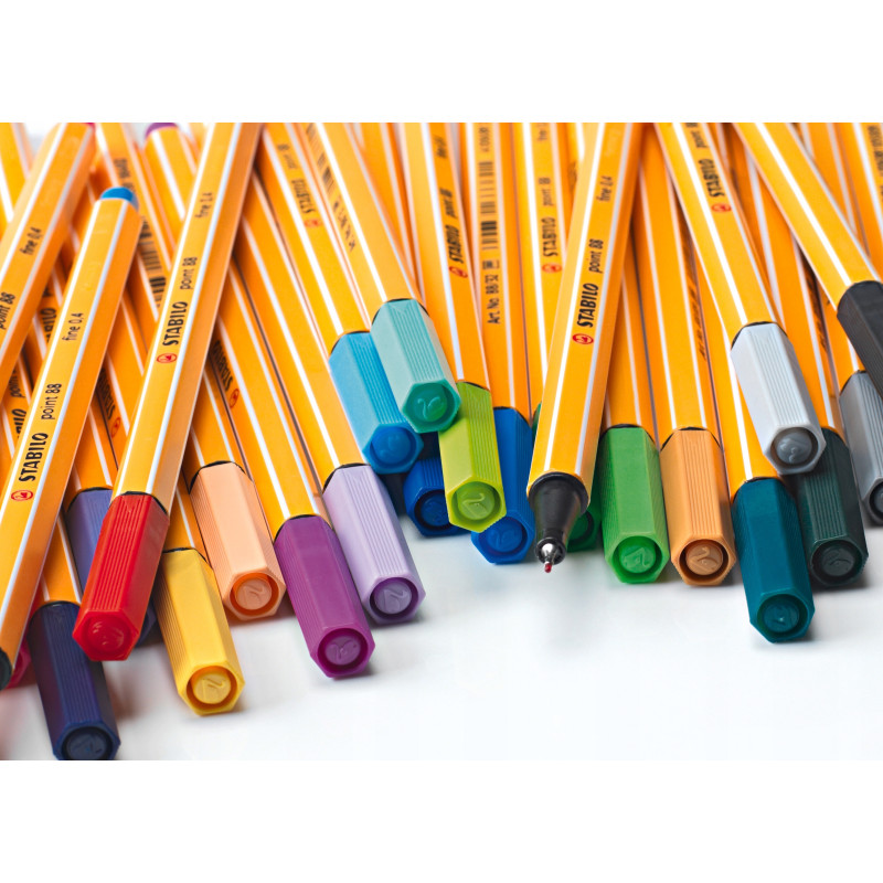 Cienkopis STABILO point 88/41 0.4mm niebieski