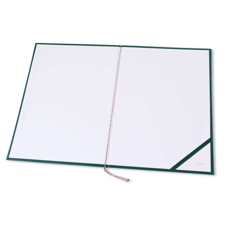 Okładka na dyplom z orłem -zielona WARTA A 339-077