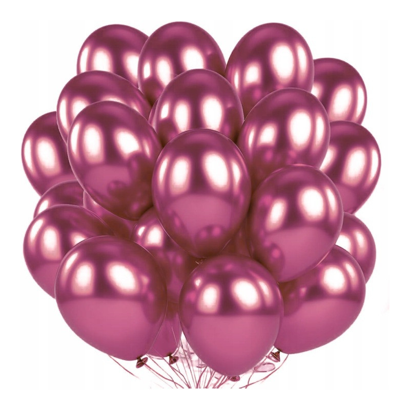Balony 10 METALIK (100sztuk) burgund GUST