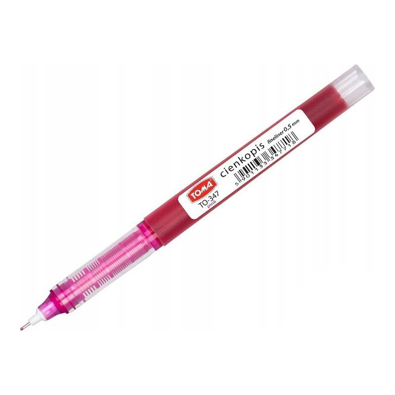 Cienkopis kapilarny 0,5mm różowy TO-347 TOMA