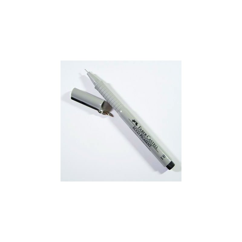 Cienkopis ECCO PIGMENT 0.8mm czarny 166899 FC FABER-CASTELL