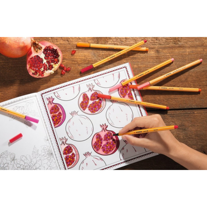 Cienkopis STABILO point 88/55 0.4mm fioletowy