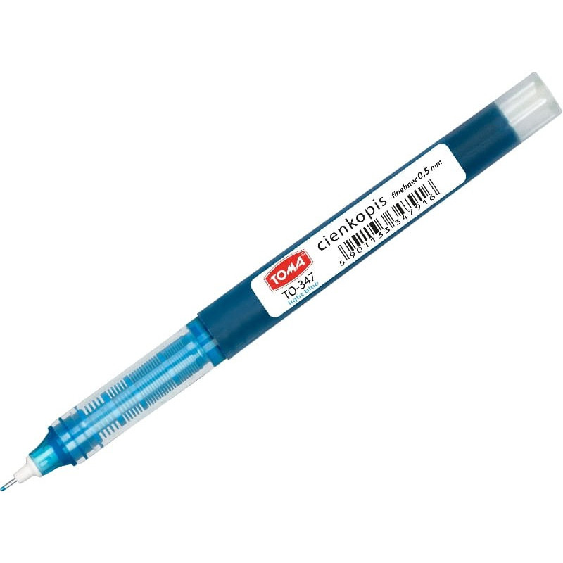 Cienkopisy kapilarne 0,5mm 6 kolorów TO-347 TOMA