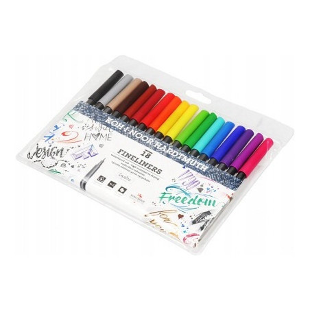 Cienkopis 18 kolorów 777021/AH01 KOH-I-NOOR