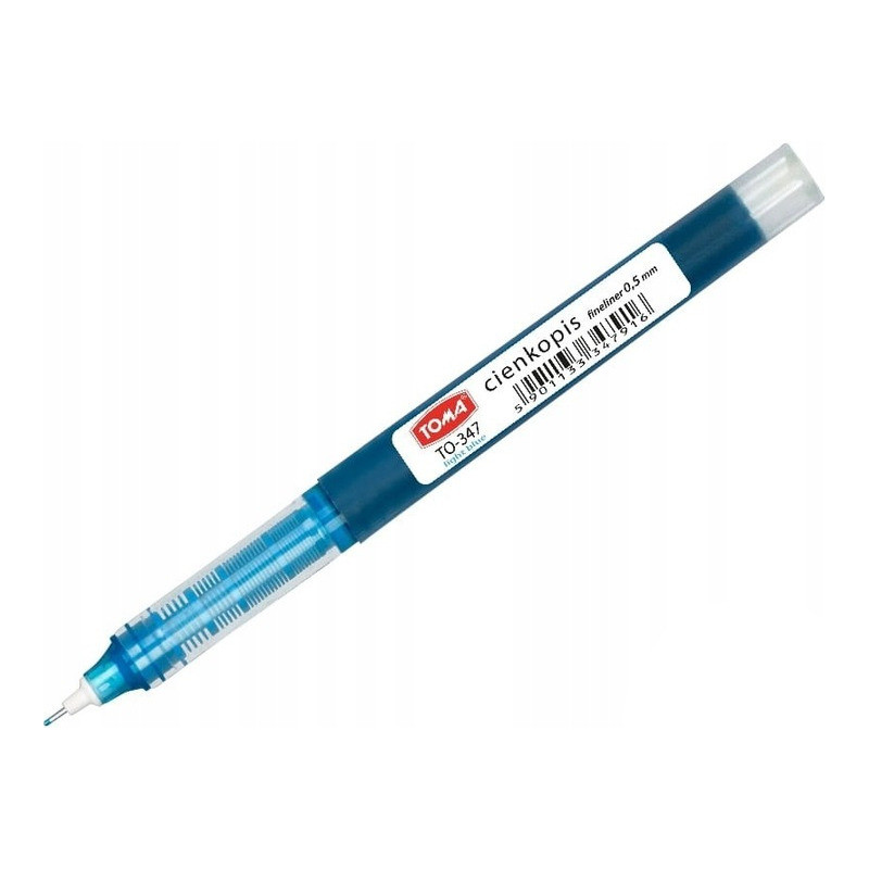 Cienkopis kapilarny 0,5mm jasnoniebieski TO-347 TOMA