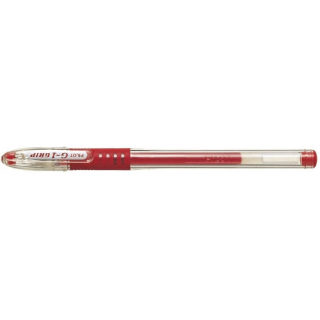 Pióro żelowe PILOT G1 GRIP czerwony PIBLGP-G1-5R