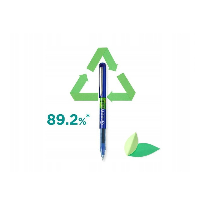 Pióro kulkowe GREENBALL BG niebieski BL-GRB7-L-BG PILOT