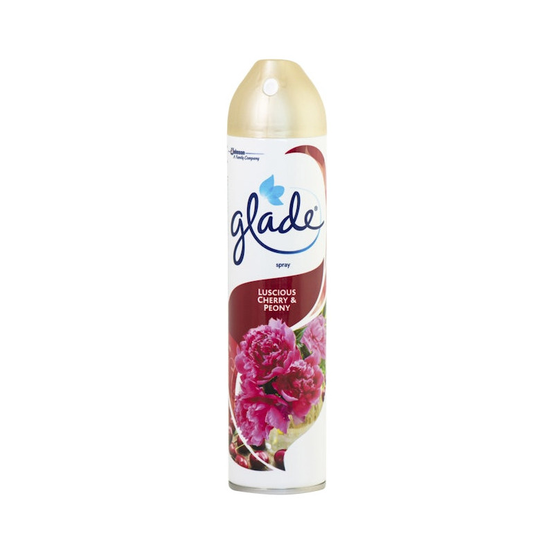 Odświeżacz w sprayu GLADE 300ml Wiśnia & Piwonia, Cherry & Peony