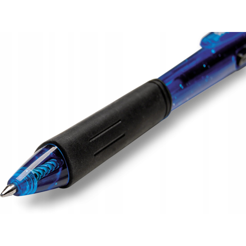 Długopis żelowy WOW K437CR/C niebieski pstryk.gum.uchwyt PENTEL