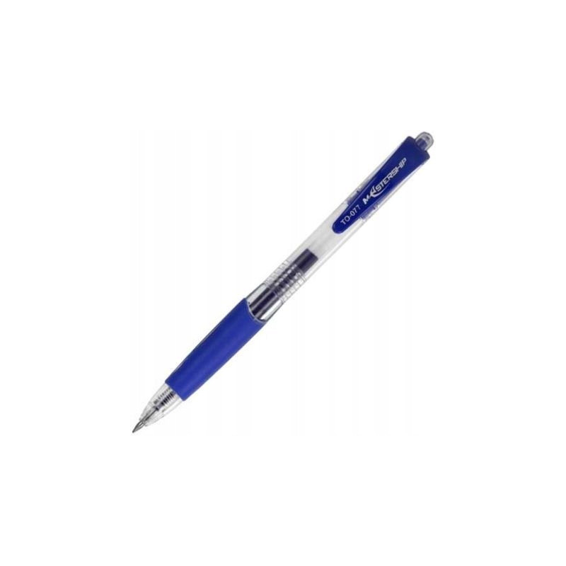 Długopis żelowy automatyczny MASTERSHIP niebieski TO-077 TOMA