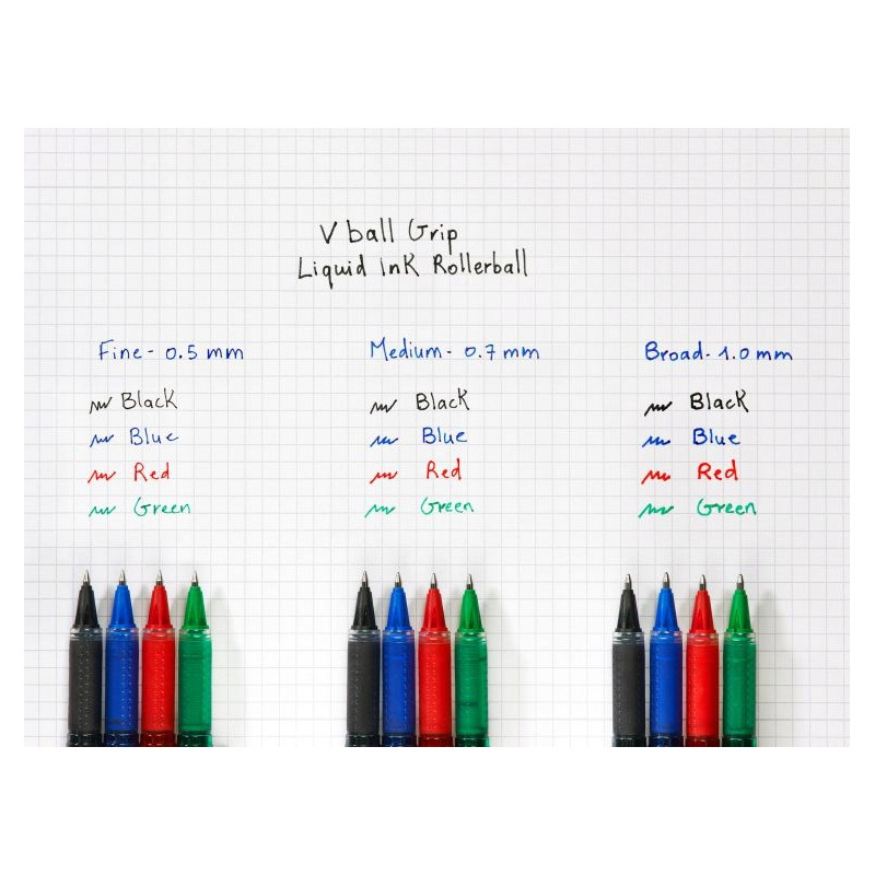 Pióro kulkowe PILOT VBALL GRIP niebieski PIBLN-VBG5-L