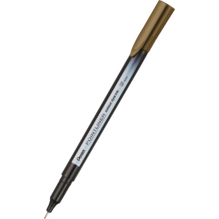 Cienkopis POINTLINER COLOUR brązowy S40-E3 PENTEL
