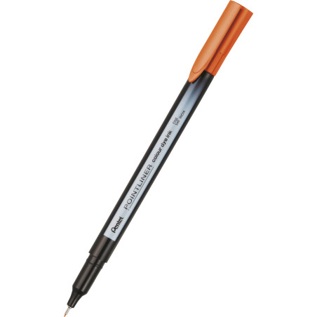 Cienkopis POINTLINER COLOUR pomarańczowy S40-F PENTEL