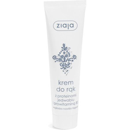Krem do rąk ZIAJA 100ml Z Proteinami Jedwabiu i Prowitaminą B5