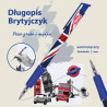 Długopis automatyczny Brytyjczyk niebieski TO-068 TOMA