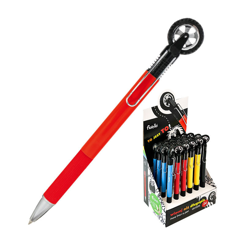 Długopis rajdowy automatyczny GR-F2251 niebieski FIORELLO 160-2361