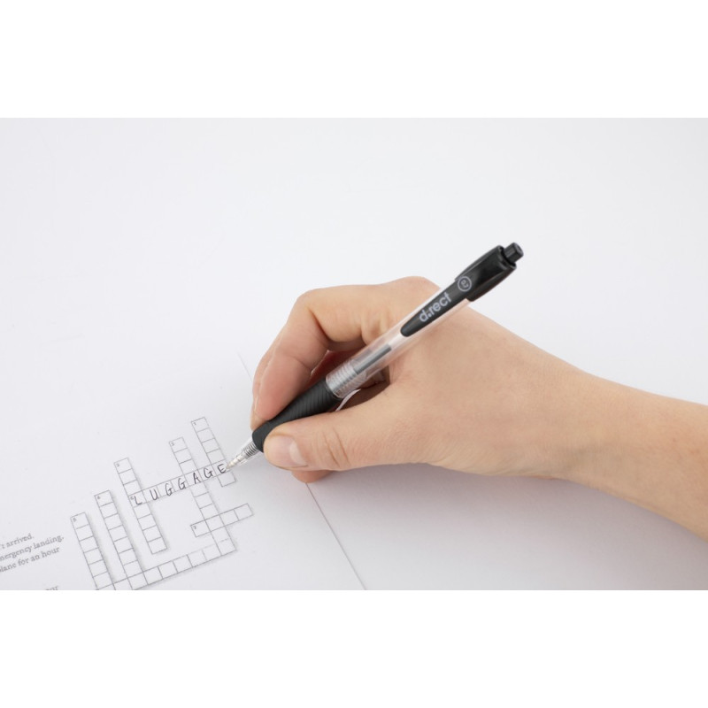 Długopis automatyczny 294A czarny 101321 D.RECT