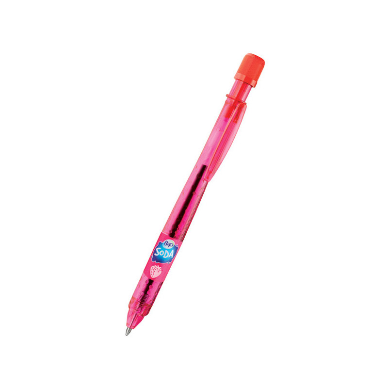 Długopis olejowy SODA BG czerwona truskawka PIBP-B2PS-M-PR-BG PILOT