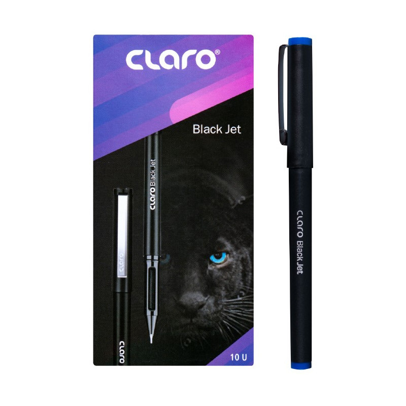 Długopis CLARO BLACK JET 1,0mm niebieski
