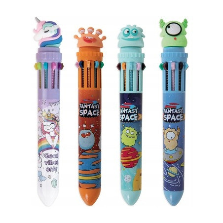 Długopis wielokolorowy MONSTER&UNICORN STRIGO SSC167