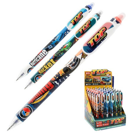 Długopis wymazywalny Top Speed automatyczny 0.5mm niebieski MG AKPH3371 MG