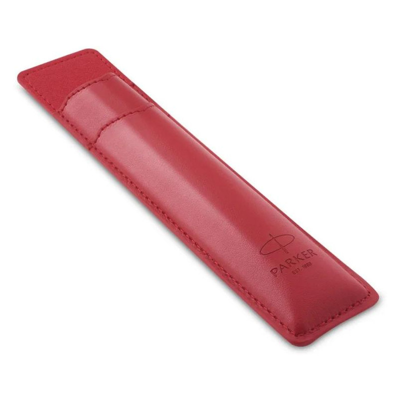 Etui skóropodobne PARKER pojedyncze na pióro lub długopis czerwone SLEEVE POUCH 2216949