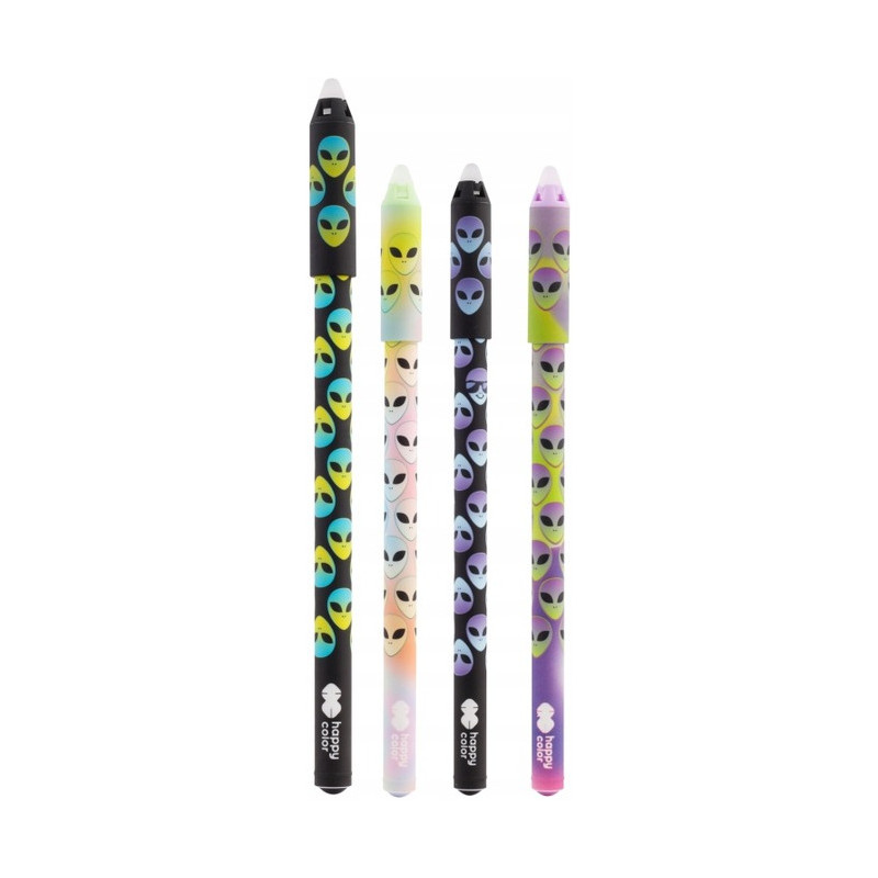 Długopis wymazywalny Go Alien 0,5mm niebieski HA 4120 01AL-3 Happy Color